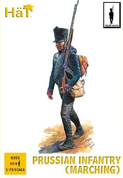 HAT 8253 Napoleonic Prussian Infantry Marching