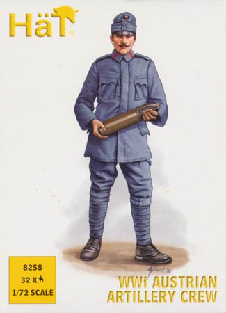 HAT 8258 WWI Austrian Artillery Crew