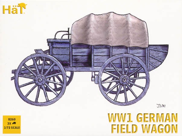 HAT 8260 WWI German Field Wagon ON SPRUE