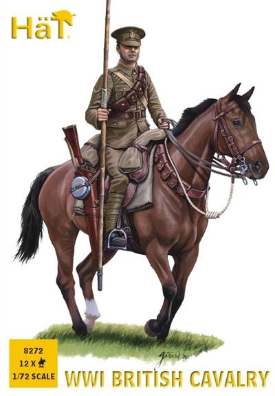 HAT 8272 WWI British Cavalry ON SPRUE