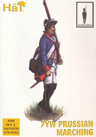 HAT 8280 7YW Prussian Infantry Marching