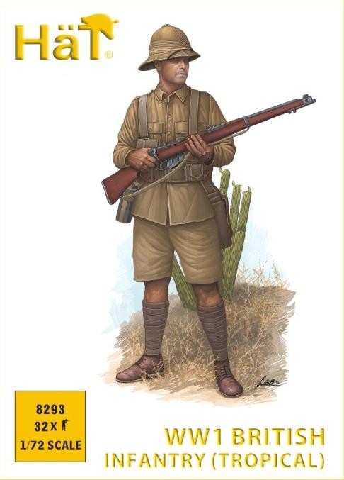 HAT 8293 World War I British Infantry (Tropical)