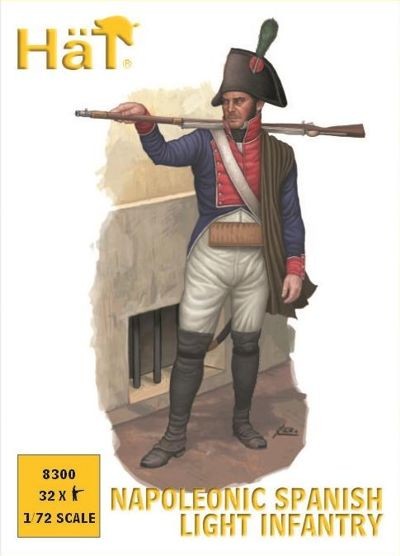 HAT 8300  Napoleonic Spanish Light Infantry 1/72