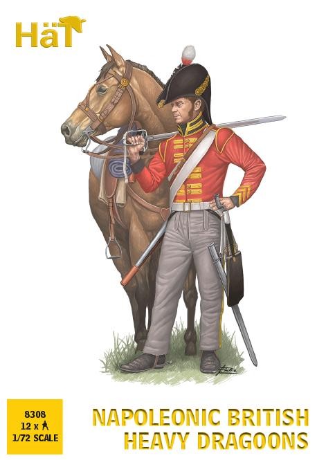 HAT 8308 Napoleonic British Heavy Dragoons 1/72