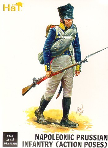HAT 9318 Prussian Infantry Action Poses