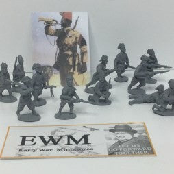 I0 EWM 1/72 The Early War period 1939-1942 / Italian Army 1935 to 1943 / 12 men Askari Italian Colonial Infantry