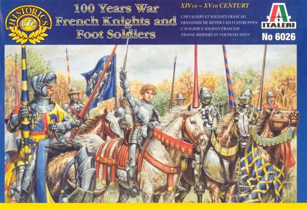 ITALERI 6026 French Knights and Foot Soldiers