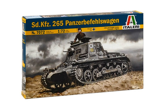 ITALERI 7072  World War II German Sd.Kfz.265 Panzerbefehlswagen.
