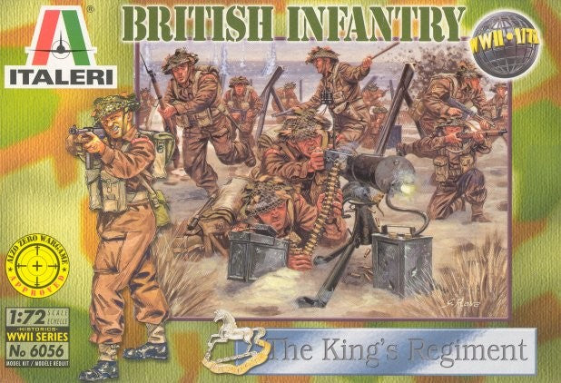 ITALERI 6056 World War II British Infantry