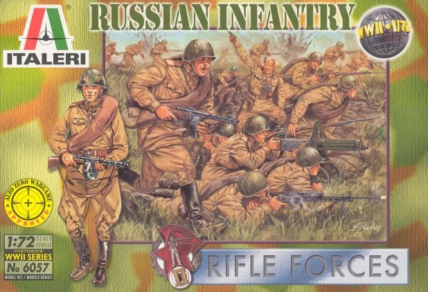 ITALERI 6057 World War II Russian Infantry