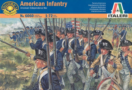 ITALERI 6060 American War of Independence American Infantry