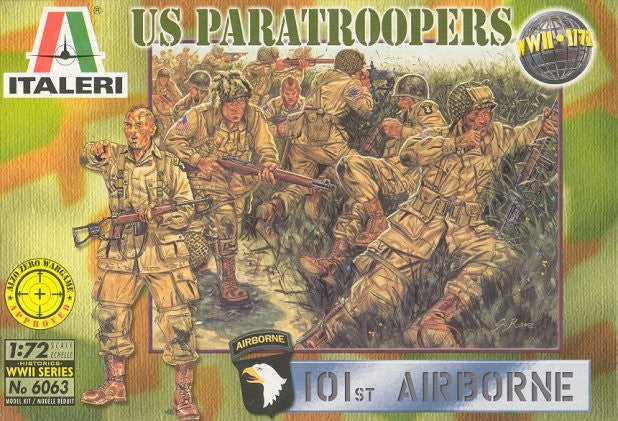 ITALERI 6063 World War II US Paratroopers