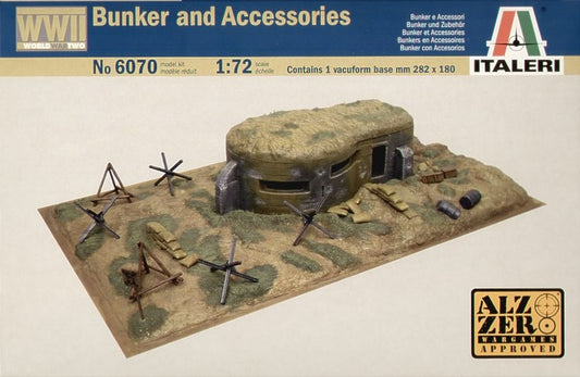ITALERI 6070 BUNKERS AND ACCESSORIES WWII
