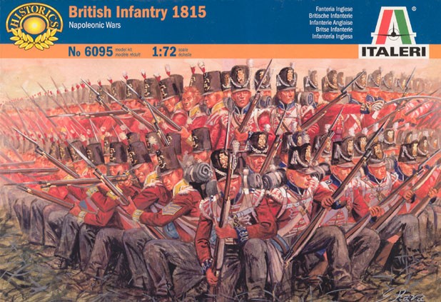ITALERI 6095 British Infantry 1815