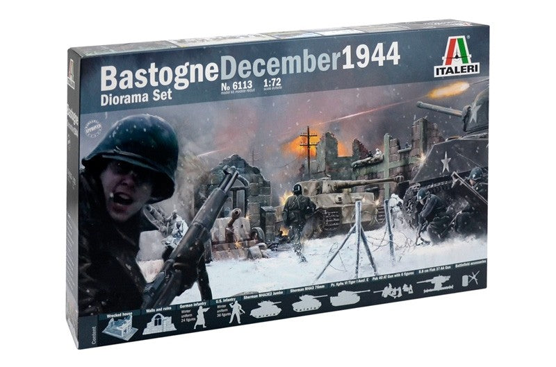 ITALERI 6113 BASTOGNE December 1944 DIORAMA SET