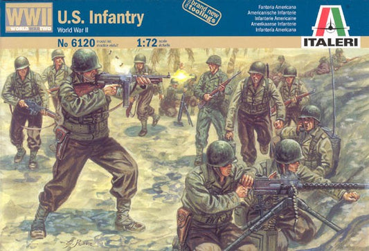 ITALERI 6120 World War II American Infantry