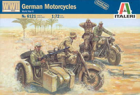 ITALERI 6121 World War II German Motorcycles