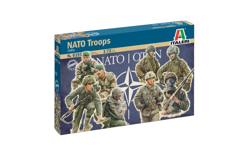 ITALERI 6191  NATO TROOPS 1980s 1/72