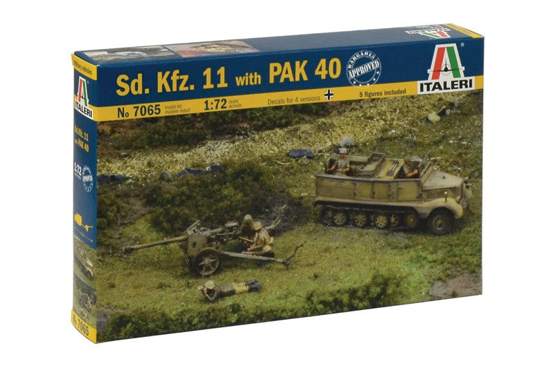 ITALERI 7065 Sd. Kfz.11 with PAK 40