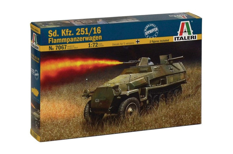 ITALERI 7067 Sd. Kfz. 251/16 Flammpanzerwagen