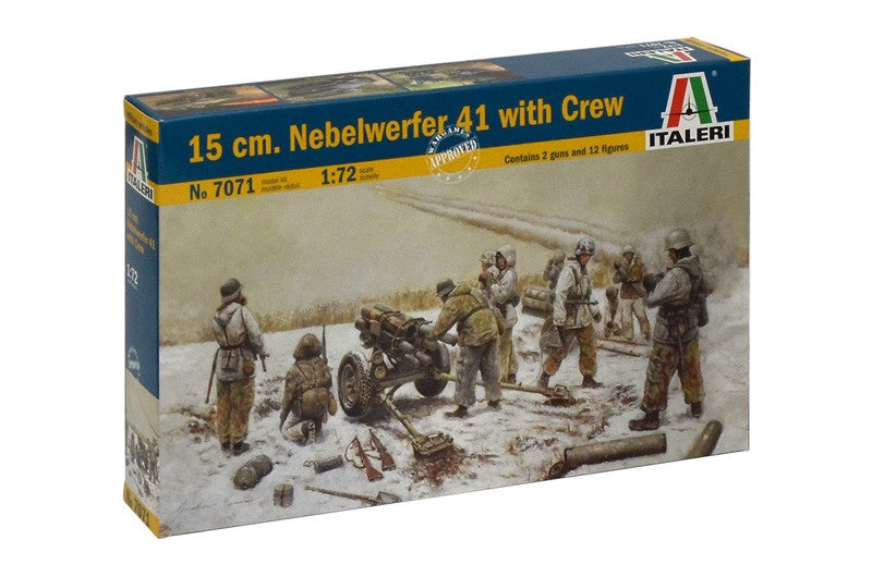 ITALERI 7071 15 cm. Nebelwerfer 41 with Crew