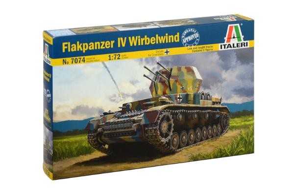 ITALERI 7074  FLAKPANZER IV WIRBELWIND 1/72