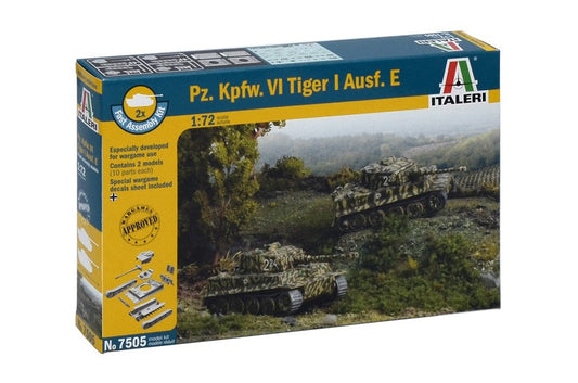 ITALERI 7505 Pz. Kpfw. VI TIGER I Ausf. E - FAST ASSEMBLY