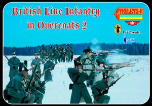 M097 STRELETS SCALA 1/72 British Line Infantry in Overcoats 2