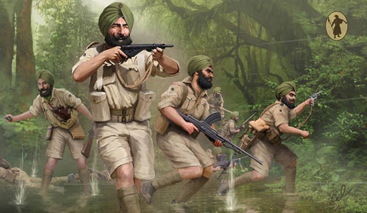 M119 STRELETS SCALA 1/72  Indian Infantry
