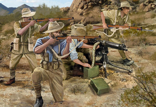M131 STRELETS SCALA 1/72  Australian Camel Corps Dismounted WWI