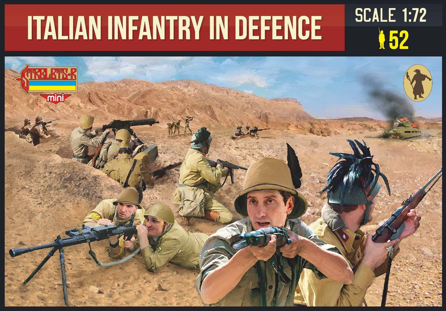 M153 STRELETS Italian Infantry in Defence (WWII) 1/72