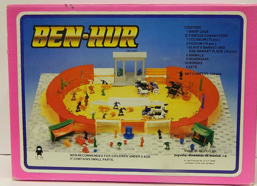 MARX CAT5.2013 BEN -HUR PLAYSET 1/32