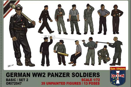 ORION 72047 German Panzer Soldiers (WWII), set 2