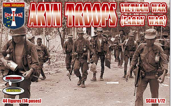 ORION 72051 ARVN troops Vietnam War (early war) 1/72