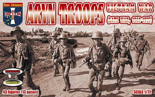 ORION 72052 ARVN troops Vietnam War (late war, 1969 1975) 1/72