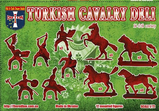 ORION 72055 Turkish Cavalry (Deli). 16th-17th Century. 1/72