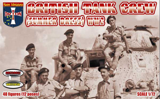 ORION 72057 British Tank Crew in summer dress (WWII) 1/72