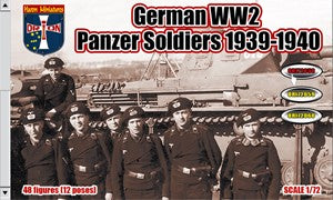 ORION 72058 German WWII Panzer Soldiers 1939-1940 (WWII)  1/72