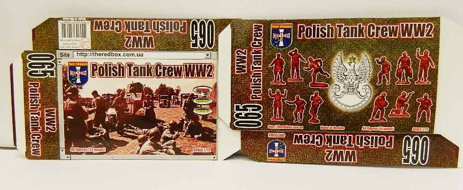 ORION 72065 POLISH TANK CREW 1/72