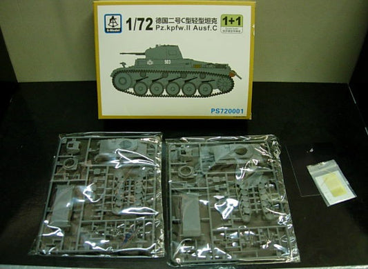 PS720001 S-MODEL 1/72 PZ. KPFW.II AUSF.C 2 CARRI