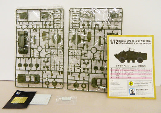PS720024 S-MODEL 1/72 BRDM-2 - 9P148 ATGM Launcher Vehicle 2 MEZZI