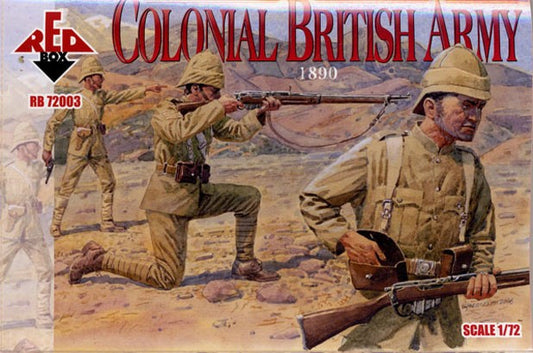 REDBOX 72003 Colonial British Army 1890