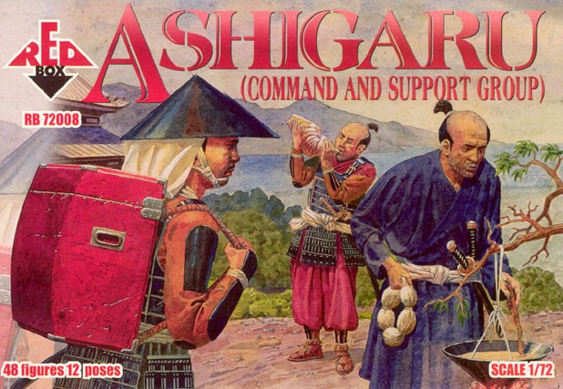 REDBOX 72008 Ashigaru (Command and Support Group)
