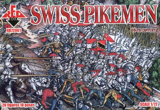 REDBOX 72061 16th Century Swiss Pikemen