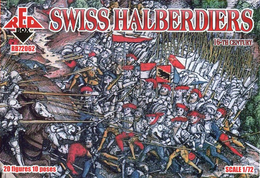 REDBOX 72062 16th Century Swiss Halberdiers