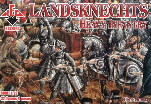 REDBOX 72063 Landsknechts Heavy Infantry