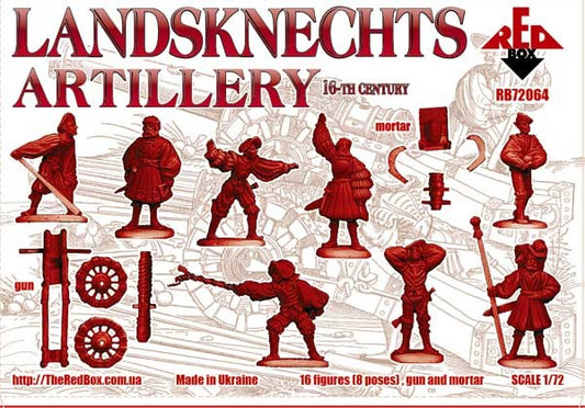 REDBOX 72064 Landsknechts Artillery