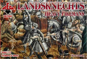 REDBOX 72068 Landsknechts Heavy Pikemen