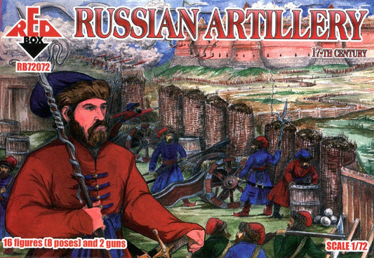 REDBOX 72072 17th Century Russian Artillery