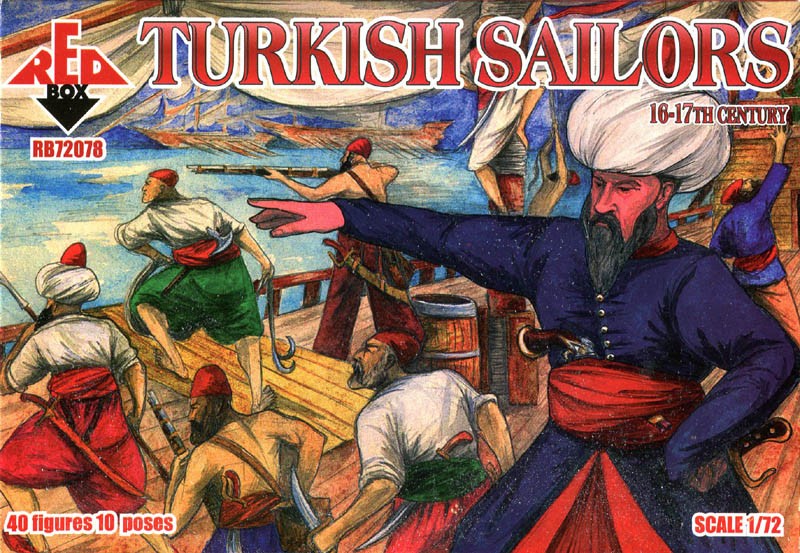 REDBOX 72078 Turkish Sailors 16-17th Century